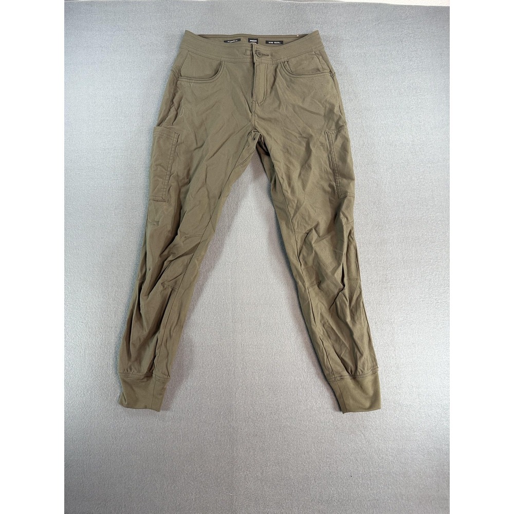 PrAna Jogger Pants Mens 0 Regular Green Stretch Zion Hiking Twill Cuffed Pockets